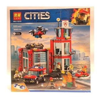 لگو آتشنشانى 533 قطعه 11215 LEGO CITIES
