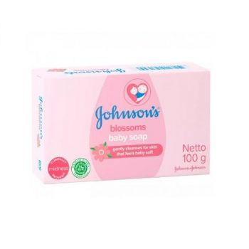 صابون جانسون شکوفه johnsons baby soap
