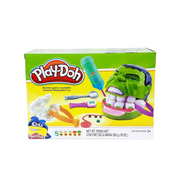 ست دندان پزشکی مدل هالک Play-Doh
