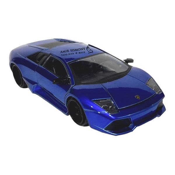 ماكت لامبورگينی آبی Lamborghini Murcielago LP640 jada