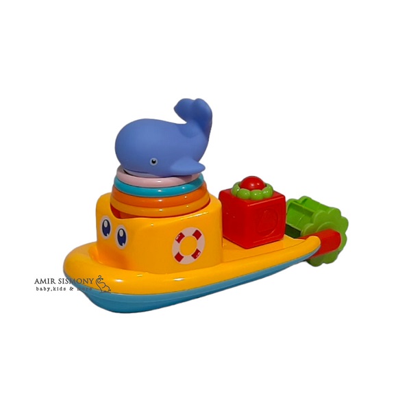 اسباب بازی پوپت حمام مدل کشتی huanger HE0270