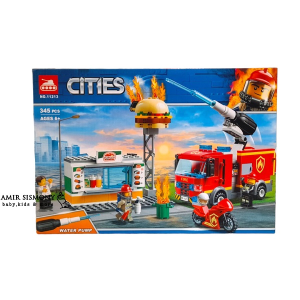 لگو ماشین آتشنشانی کد 11213 Cities
