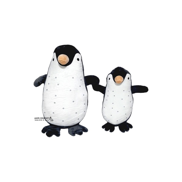 عروسک پنگوئن مخملی